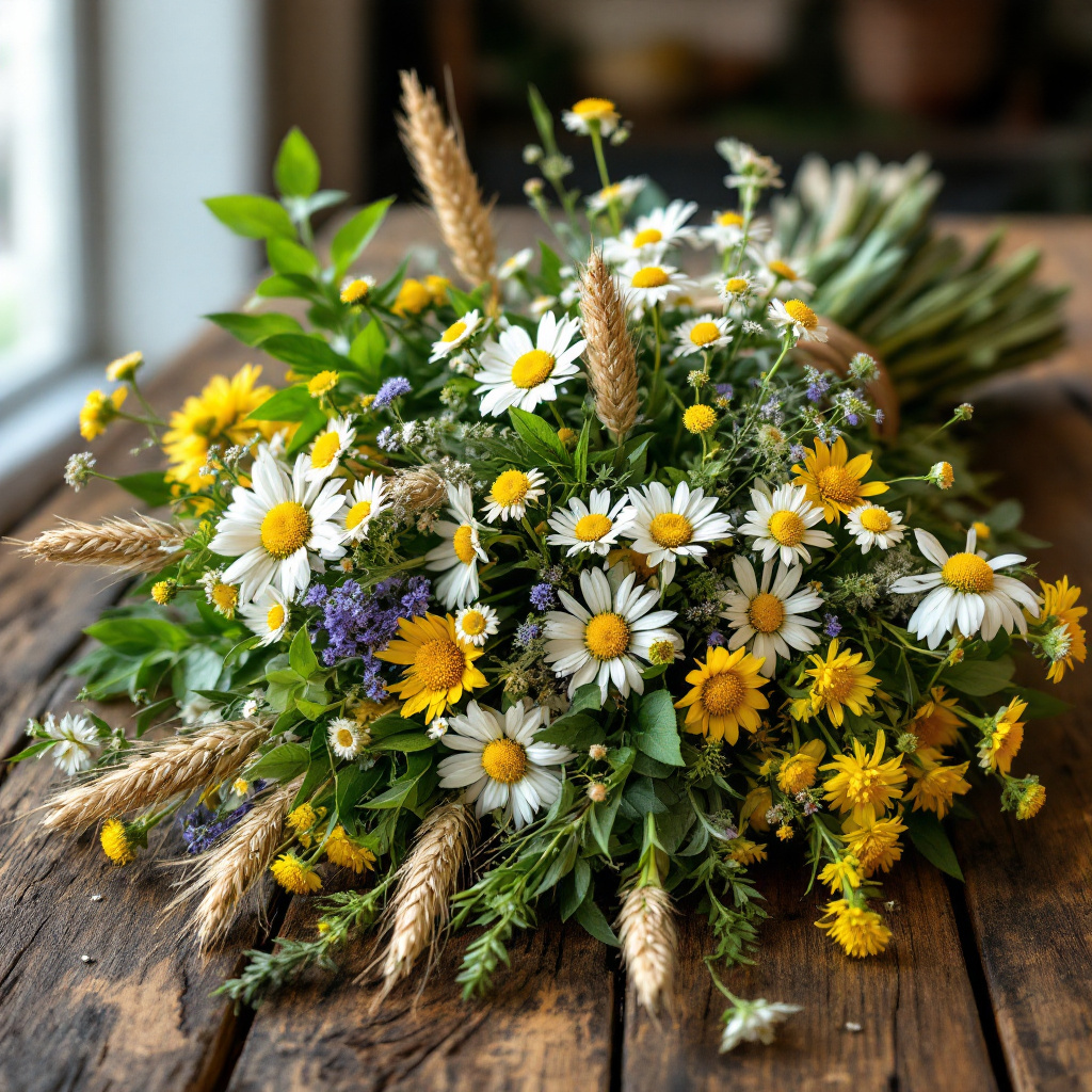 Welche Kräuter für Kräuterweihe 15. August – traditioneller Kräuterbuschen mit Heilpflanzen